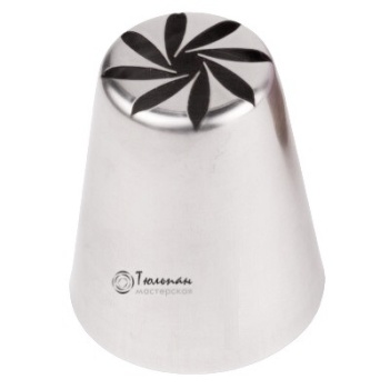 Насадка Закрытая Роза №40 Звёздное Колесо (L размер)