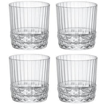 Набор стаканов 370мл AMERICA'20s, 4шт