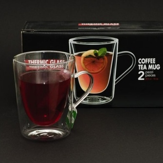 Набор кружек 295мл Thermic Glass, 2шт