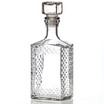 Штоф 0.5л Оптика микс с пробкой