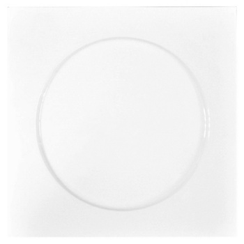 Тарелка квадратная 18.5см с круглым центром Ø14.5cм KUNST WERK