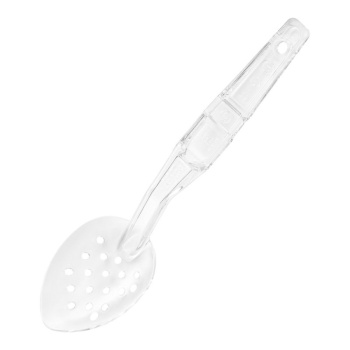 Ложка сервировочная 28.3x7.3см перфорированная прозрачная