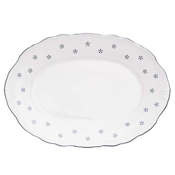 Тарелка овальная 32x22.5см VERONA Valbella