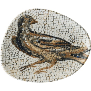 Тарелка плоская 18x15см MESOPOTAMIA PAJARO Vago