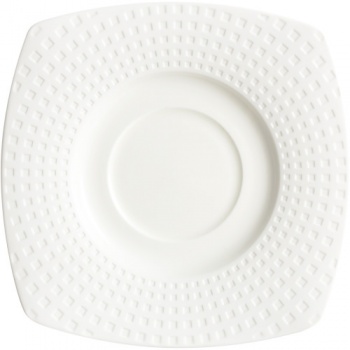 Блюдце 15см квадратное SATINIQUE
