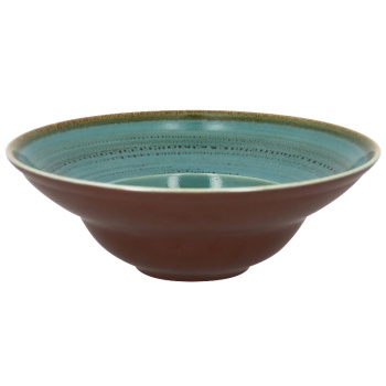 Тарелка глубокая Ø23см 330мл TWIRL Lagoon