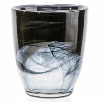Стакан 300мл Atlas черный дым