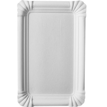 Тарелка 13x20см Pure белая, 250шт