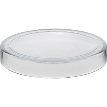Блюдо-подиум стеклянный Ø30x(h)4см Hollow прозрачный