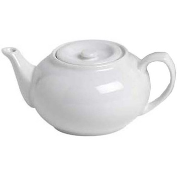 Чайник белый 750мл Ø21x(h)9.5см