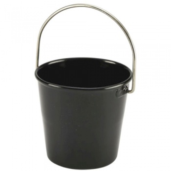 Ведерко сервировочное, Ø4.5см, черное