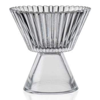 Салатник стеклянный Ø10x(h)10см Aria прозрачный