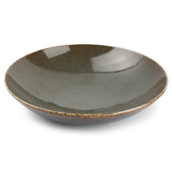 Тарелка глубокая ∅21x(h)5см CIRRO green