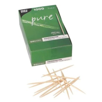 Зубочистка 6.8см PURE Pap Star, 1000шт