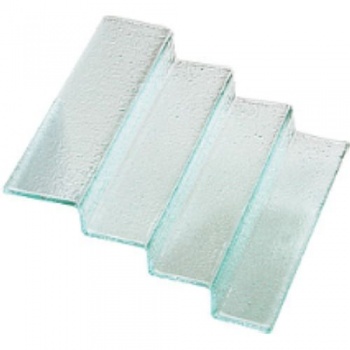 Лестница фуршетная прозрачная 29x34x12см стекло