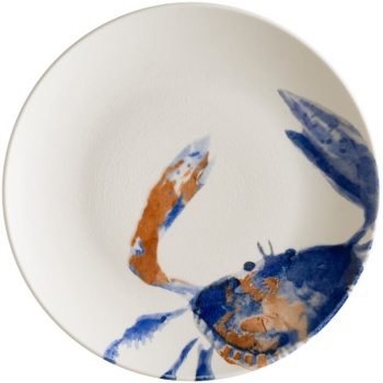 Тарелка плоская Ø27см AQUELIS Crab Gourmet