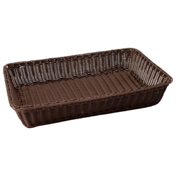 Корзина для хлеба GN 1/1 53x32.5x15см WAS темно-коричневая