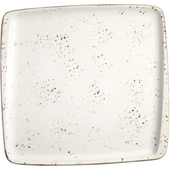 Блюдо, тарелка квадратная 32x30см GRAIN Moove