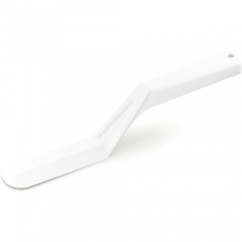 Шпатель изогнутый 115мм, пласт