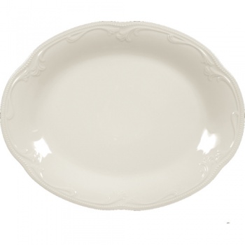 Блюдо овальное 24см RUBIN CREAM