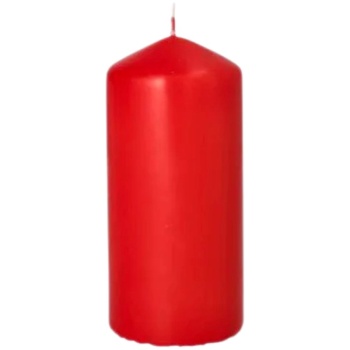 Свеча красная Ø6x(h)13см RED Pap Star