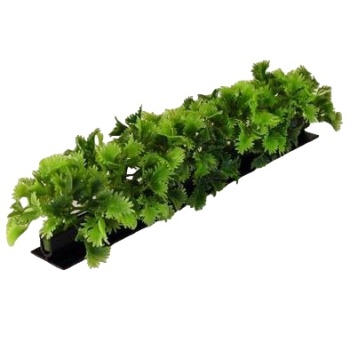 Муляж ПЕТРУШКА 250мм полоска на черной подставке, 6шт