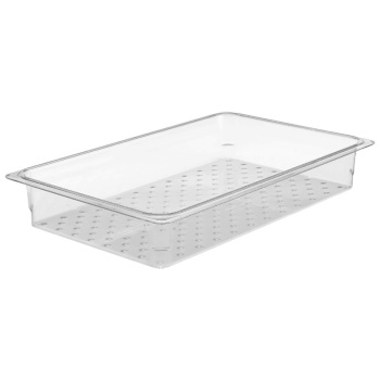 Гастроемкость перфорированная GN 1/1 53x32.5x7.6см Camwear прозрачная Cambro