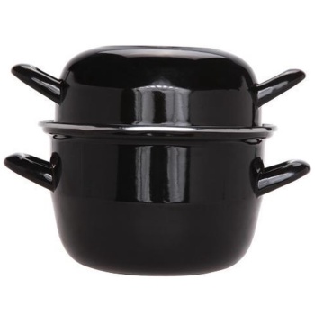 Кастрюля для мидий 2.8л HORECA Ø18x(h)17см чёрная