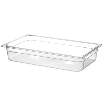 Гастроемкость из поликарбоната GN 1/1 530x325x100мм 14л Profi Line Hendi