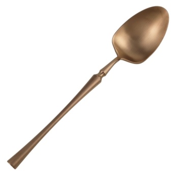 Ложка чайная 15см 1920-Copper медный матовый цвет PVD покрытие