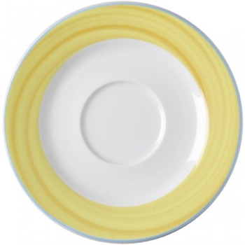 Блюдце Ø15см BAHAMAS 2 желтое