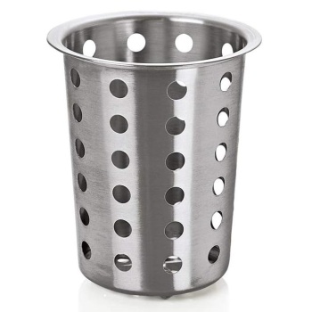 Стакан-подставка для столовых приборов Ø11.5x(h)12см WAS перфорированный