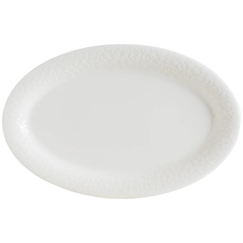 Тарелка овальная 28x18см MARLENA Albus