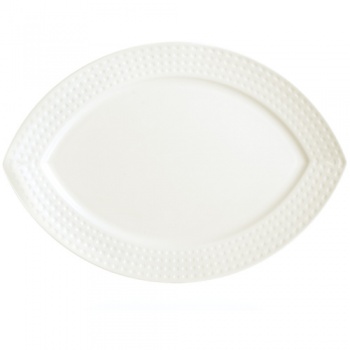 Тарелка 26x19см овал SATINIQUE