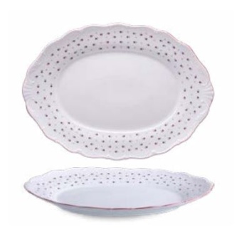 Тарелка овальная 28см VERONA Francesca