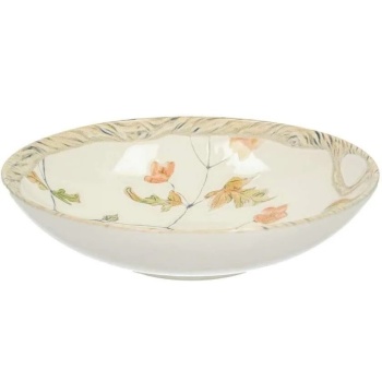 Тарелка глубокая Ø21x(h)5см 750мл FARFALLA