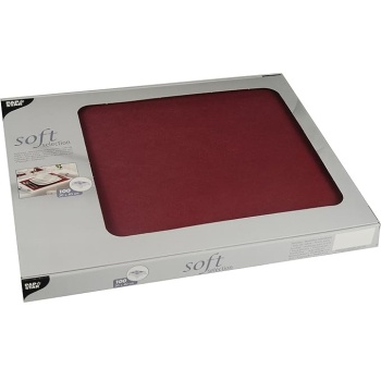 Плейсмат, салфетка столовая 30x40см бордовая, 100шт