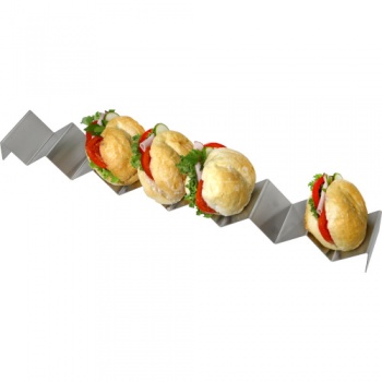 Подставка 58х8.5см - 7 углов - литая - серый