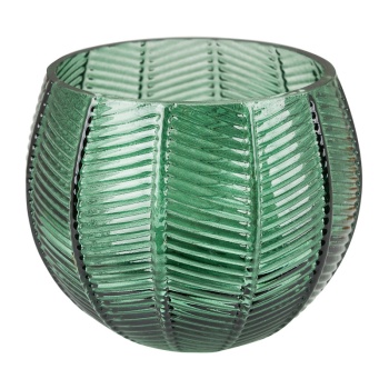 Подсвечник Ø9x(h)8см LUCIA Dark Green