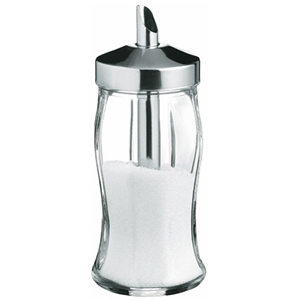 Сахарница с дозатором 125мл Ø65x(h)132мм Black&White