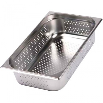 Гастроемкость GN 1/1 530x325x(h)100мм перфорированная нерж.сталь Profi-Chef