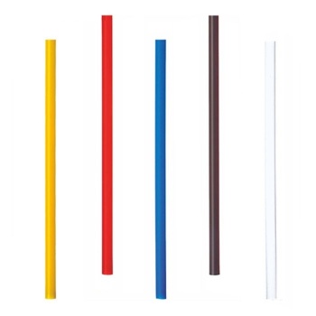 Соломка Ø5мм 125мм прямая цветная, 400шт