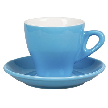 Кофейная пара 280мл BARISTA синяя