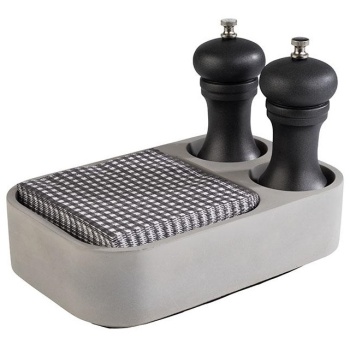 Подставка для салфеток и специй 23.5x16x(h)6.5см ELEMENT