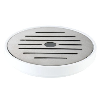 Подставка для сбора капель Ø9.5x(h)1.5см APS белый, 2шт