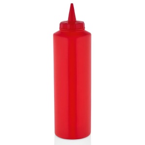 Соусник с дозатором 500 мл красный