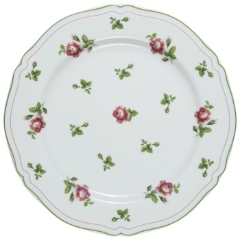 Тарелка Ø26.5см ANTHIROS green rim