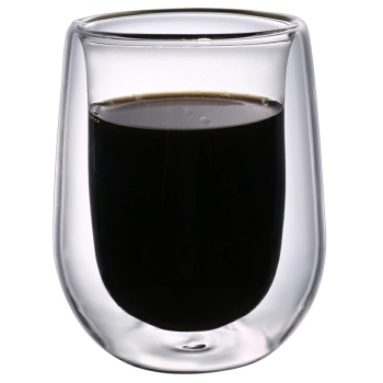 Набор стаканов 200мл термостойкое стекло, двойные стенки, 2шт - P.L. Proff Cuisine