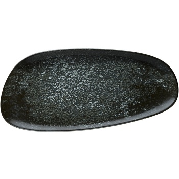 Блюдо, тарелка прямоугольная 34x16см COSMOS Black Vago