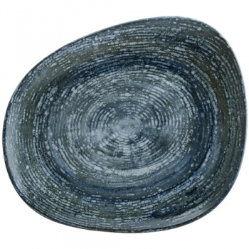 Тарелка плоская 23x20см PATERA DENIM Vago